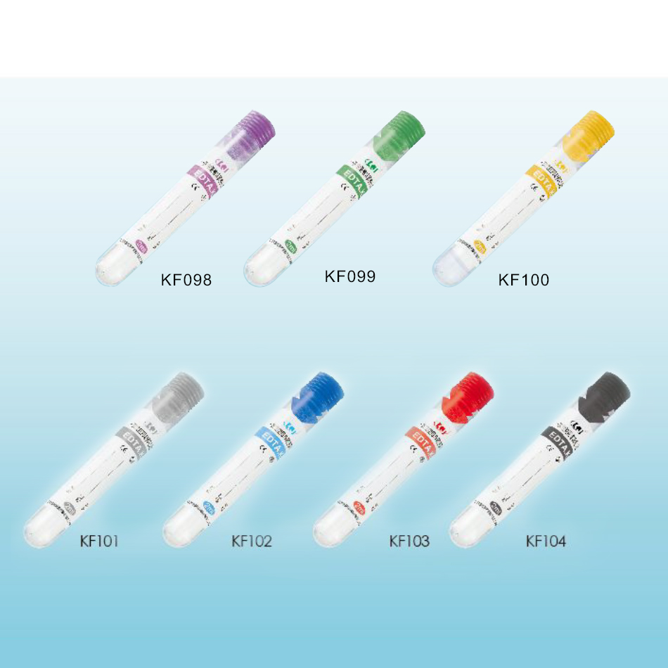 Non-vacuum blood collection tubes