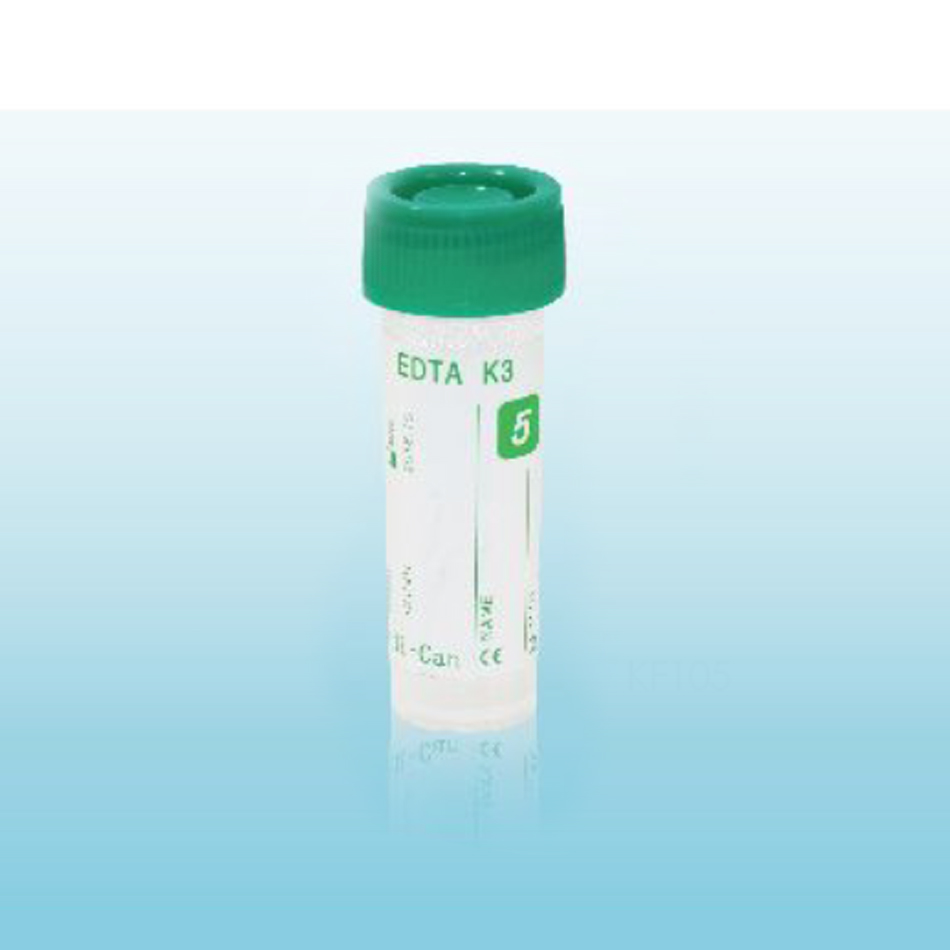 Non-vacuum blood collection tubes