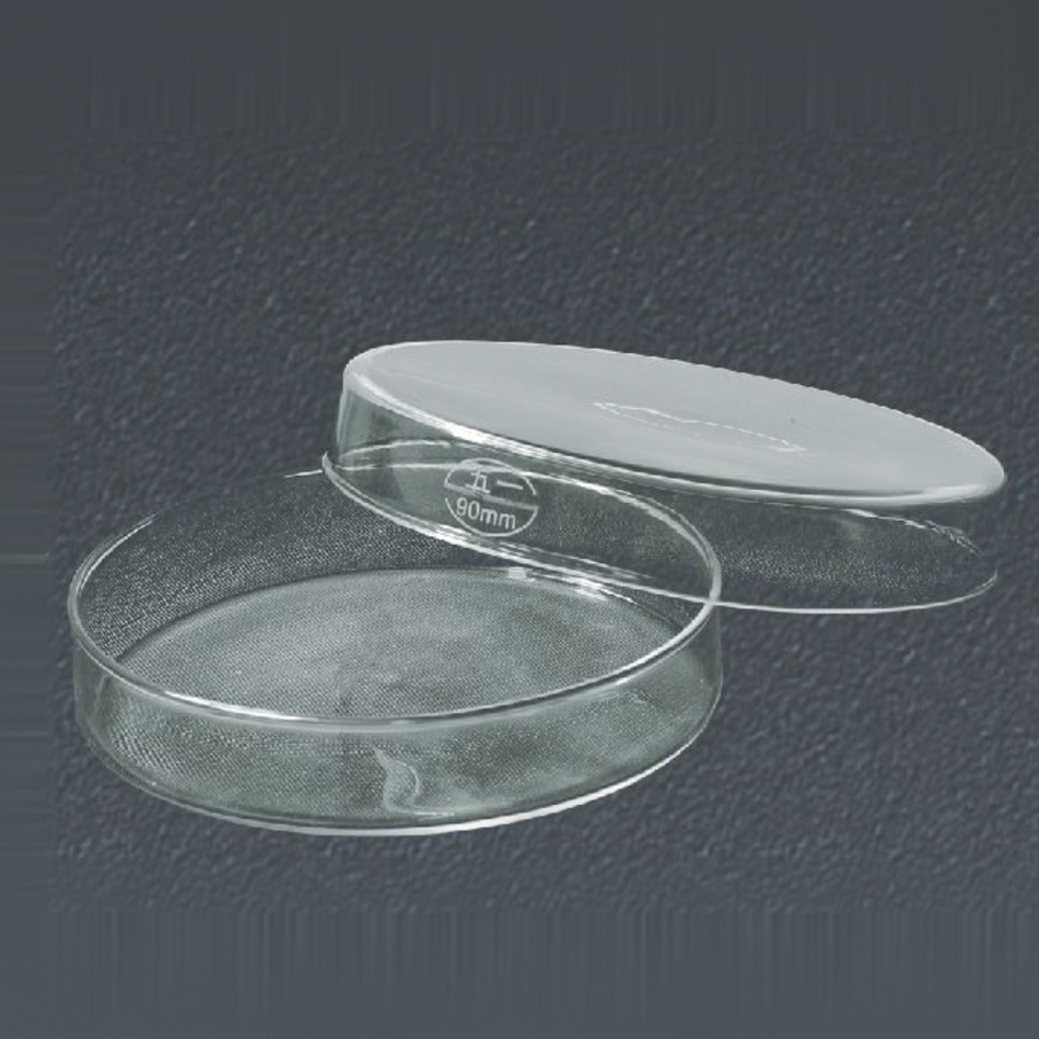 Glass petri dishes